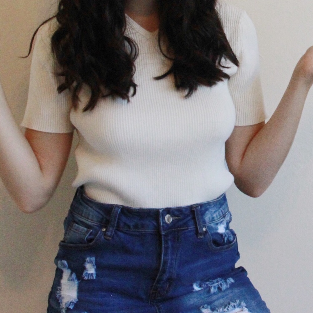 Ralph Lauren tan top